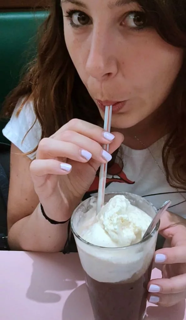 Coca Cola con il gelato